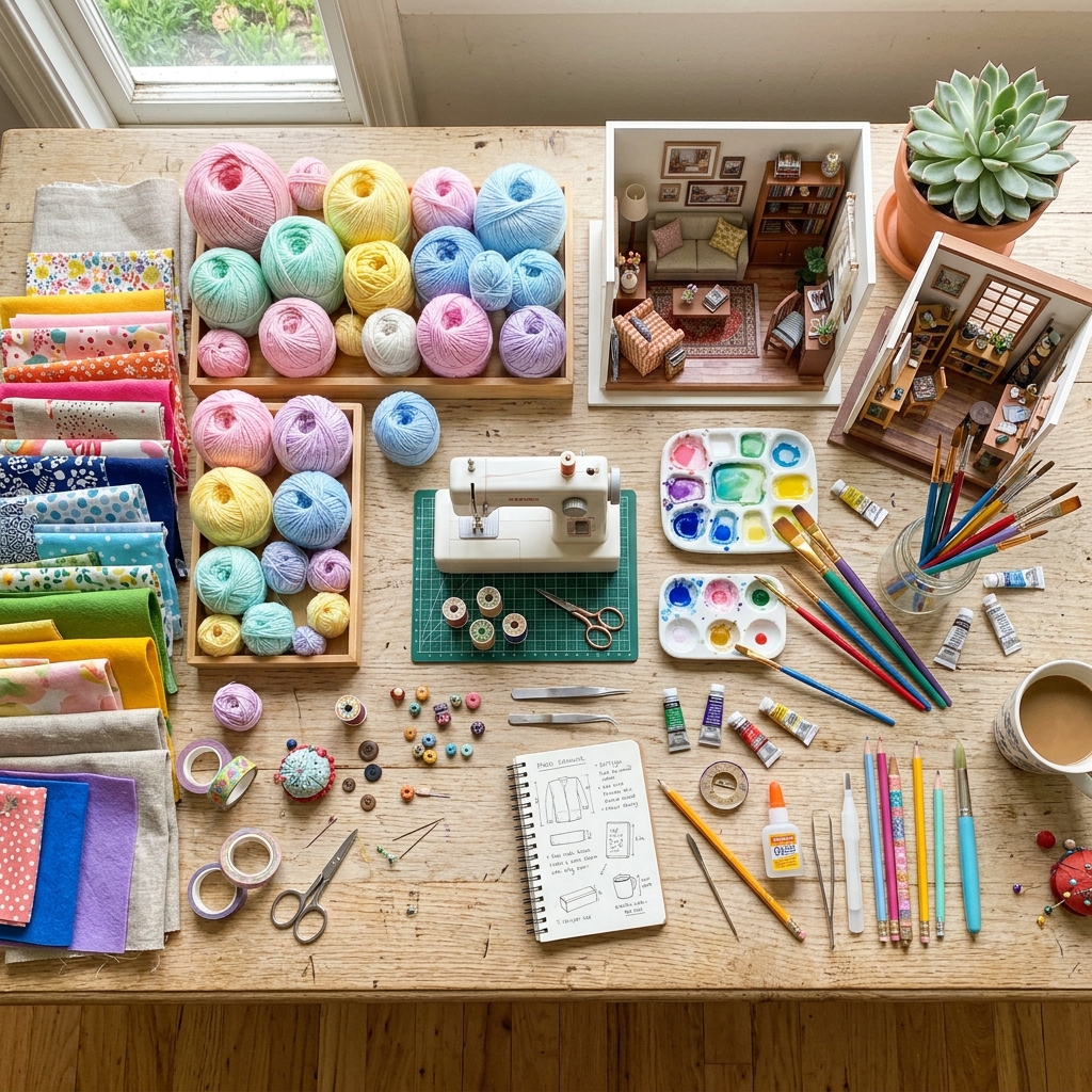 15cm Doll Dress Sewing Pattern hero view